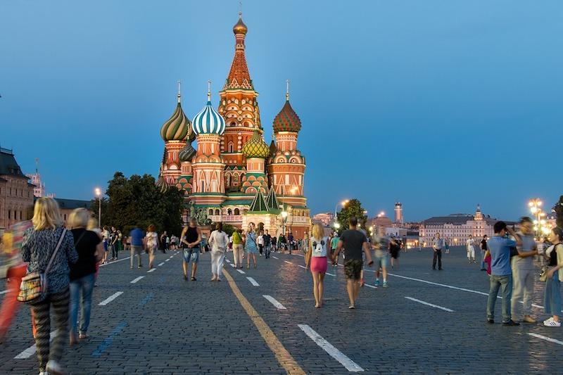 Russland. Roter Platz, Moskau