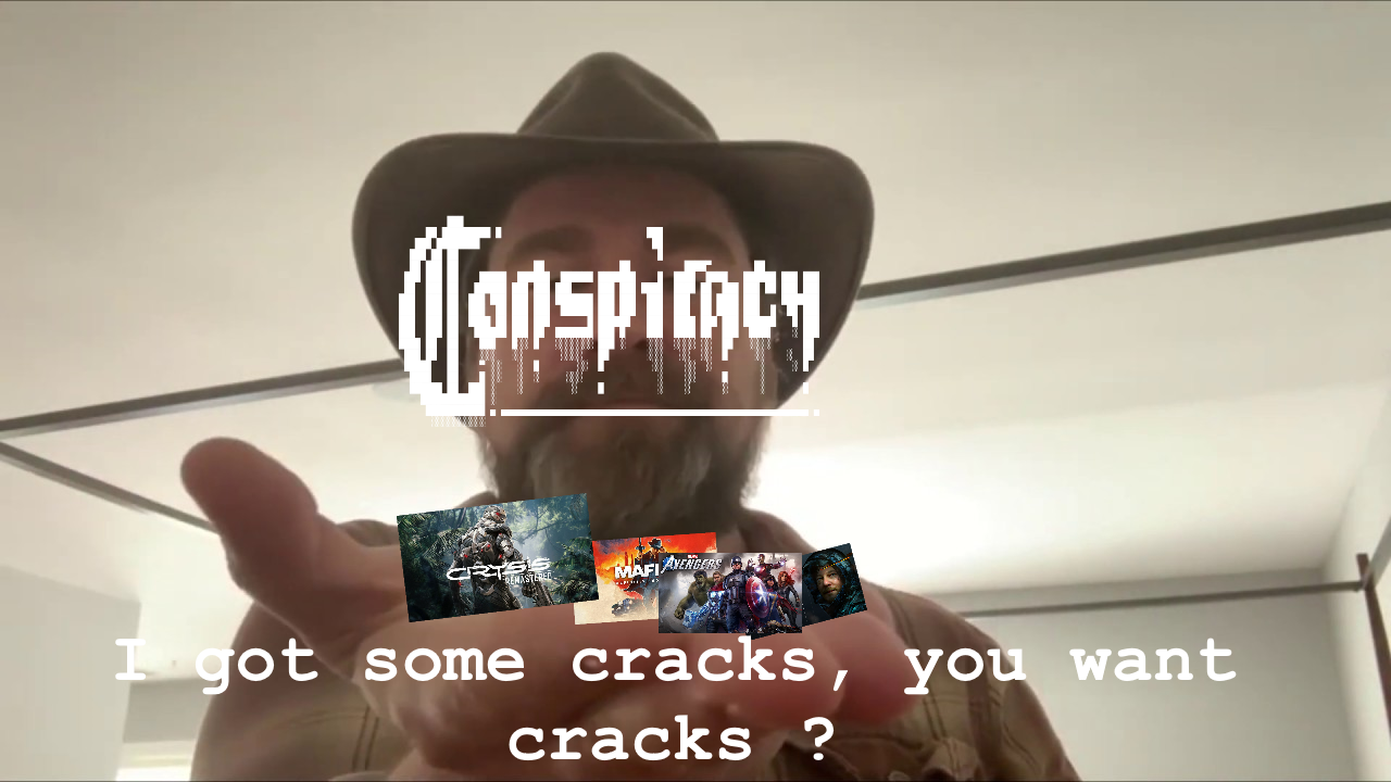 Crysis Remastered, conspiracy, I got some cracks, you want cracks?