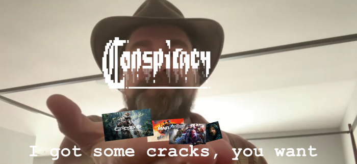 Crysis Remastered, conspiracy, I got some cracks, you want cracks?