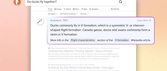 DuckAssist: DuckDuckGo integriert KI-Suche