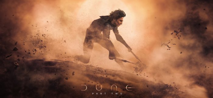 Dune 2, Paul Atreides reitet auf einem Sandwurm