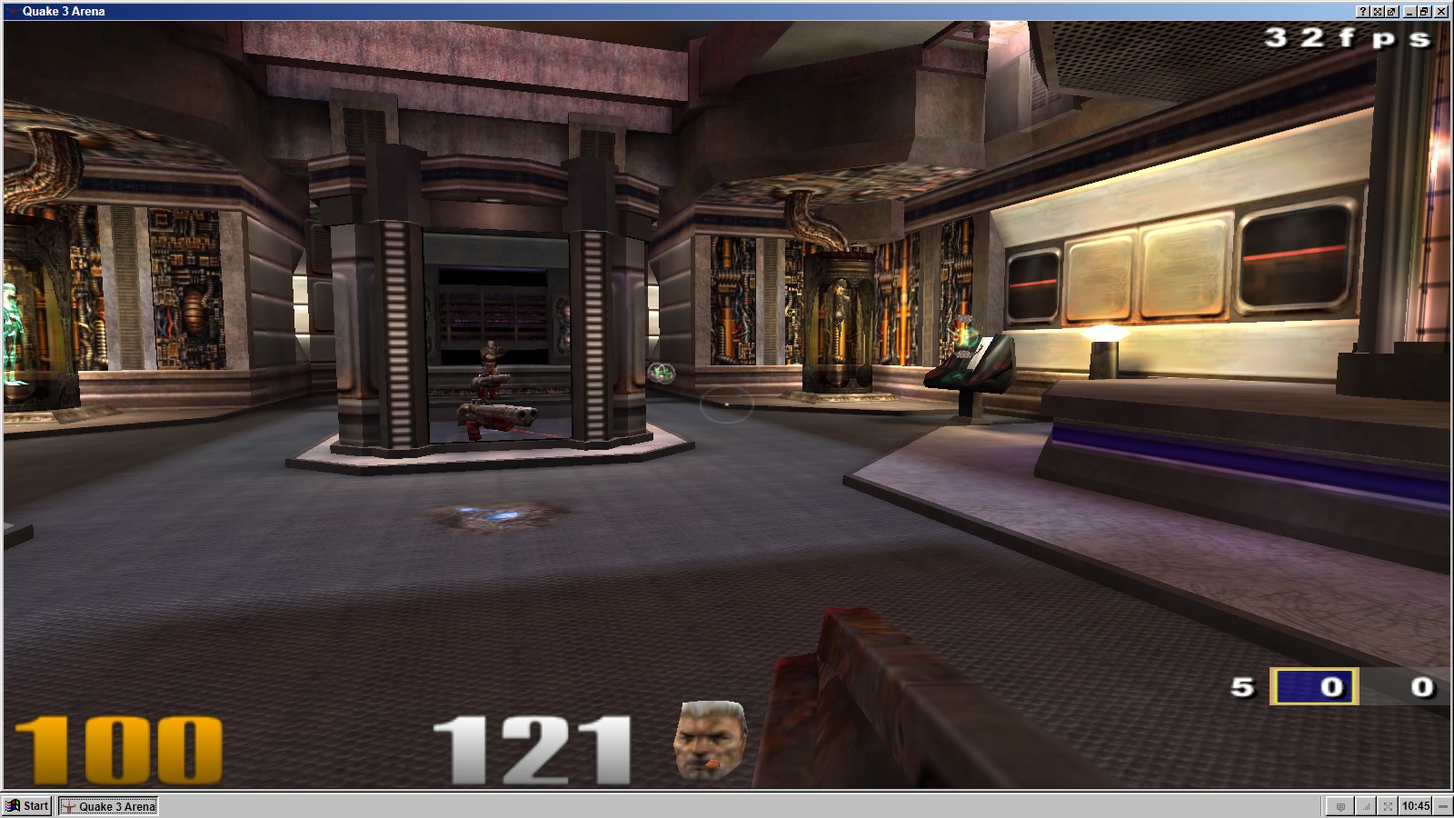 Quake 3 unter Windows 95 im EmuOS-Emulator