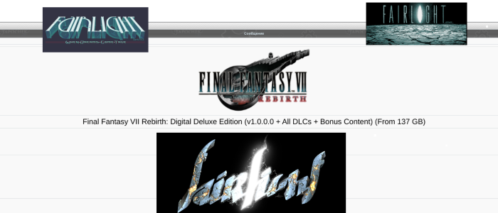 Fairlight cracked Final Fantasy VII Rebirth