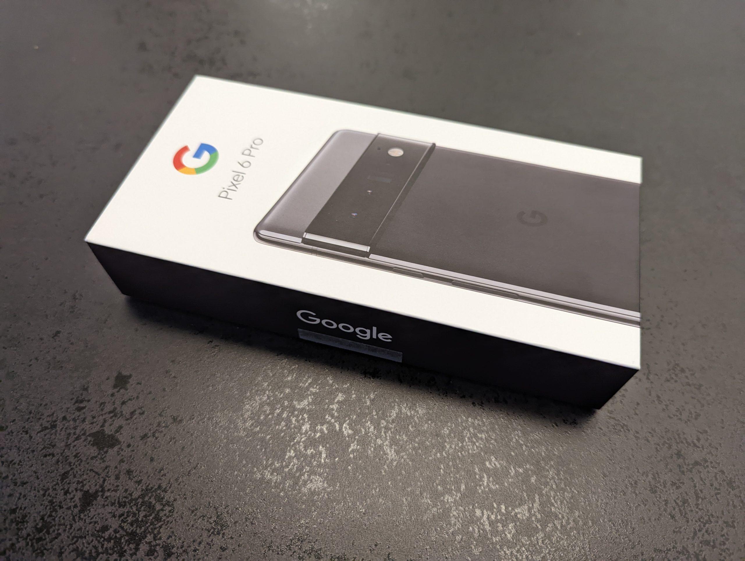 Google Pixel 6 Pro Verpackung