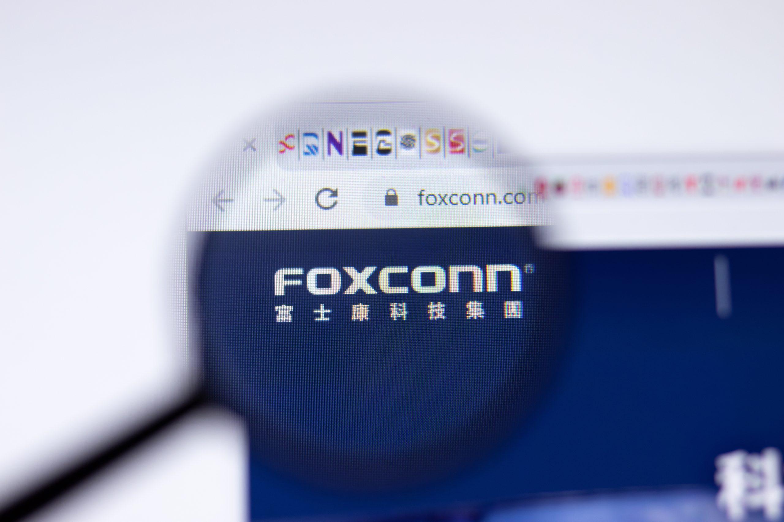 Website von Foxconn