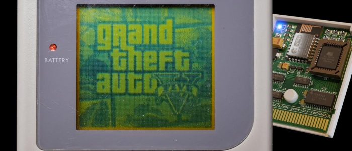 Game Boy mit GTA V