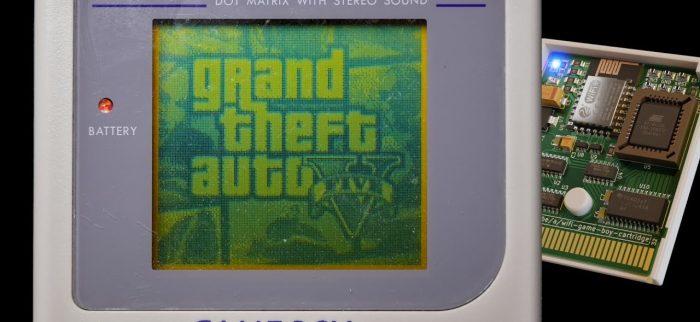 Game Boy mit GTA V