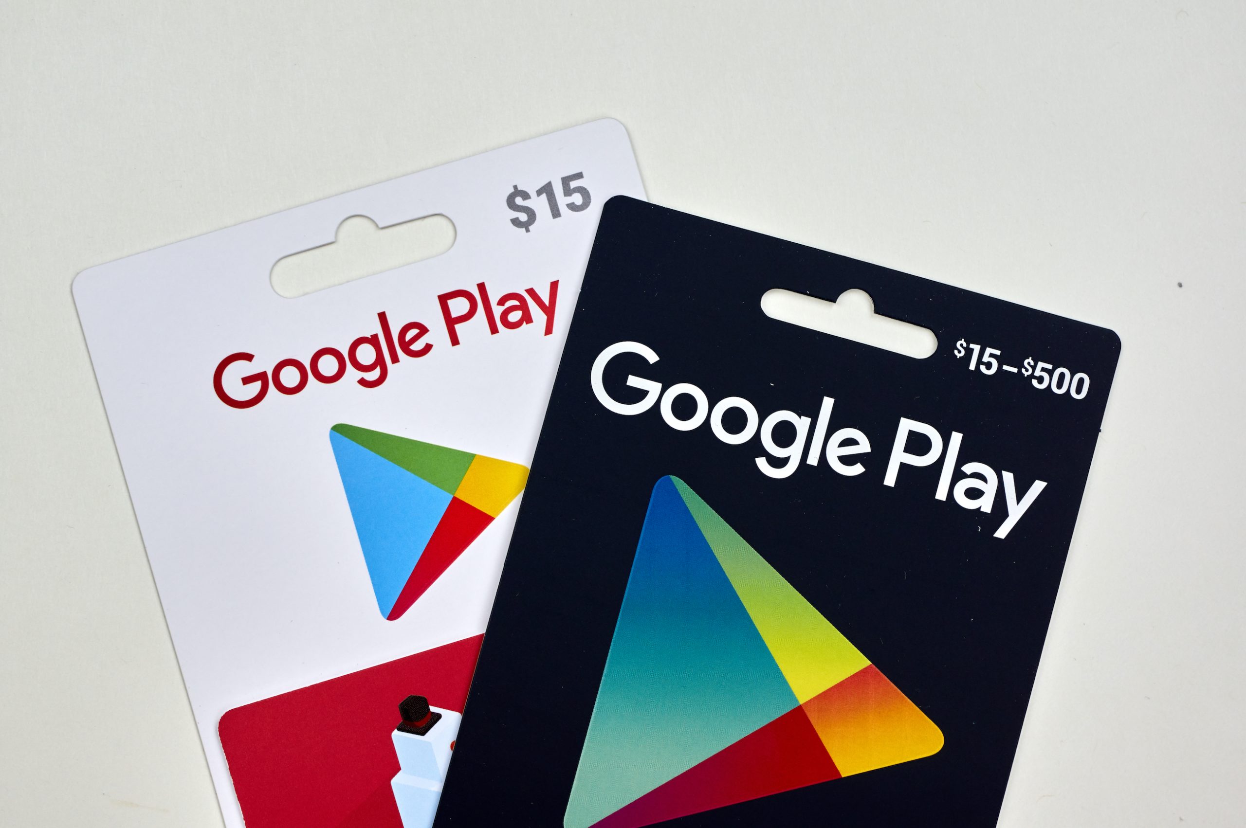 Google Play Gutschein 15 € online kaufen