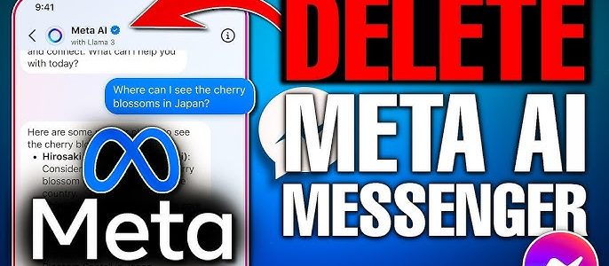 Meta AI deaktivieren, chats
