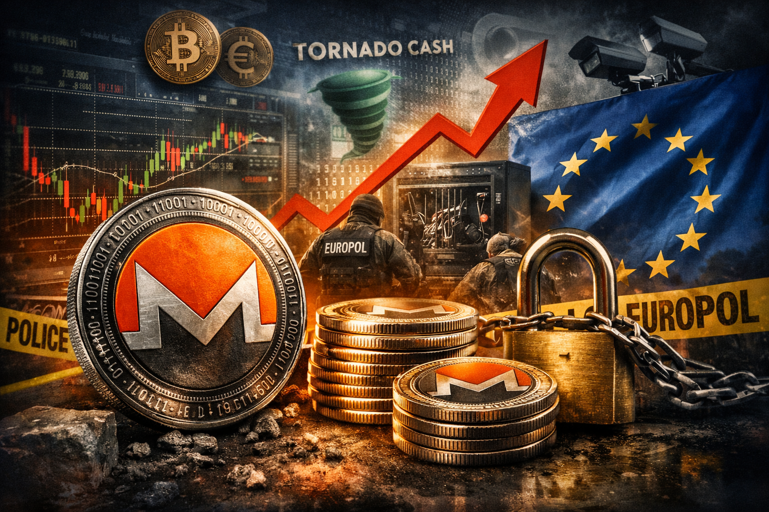 Monero-zieht-an-weil-Privatsph-re-unter-Druck-ger-t