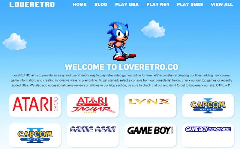 Nintendo, Loveretro.co