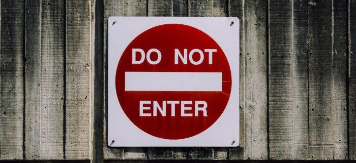 do not enter, nordvpn
