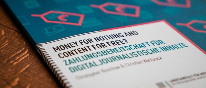 PayWall, Money for nothing, journalistische Inhalte