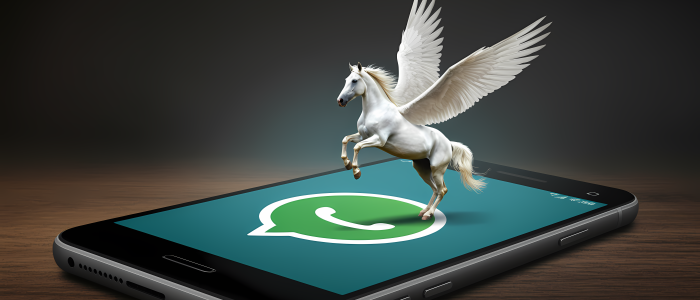 Pegasus landet auf Smartphone mit WhatsApp