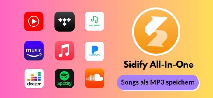 Der Sidify All-In-One Streaming Recorder