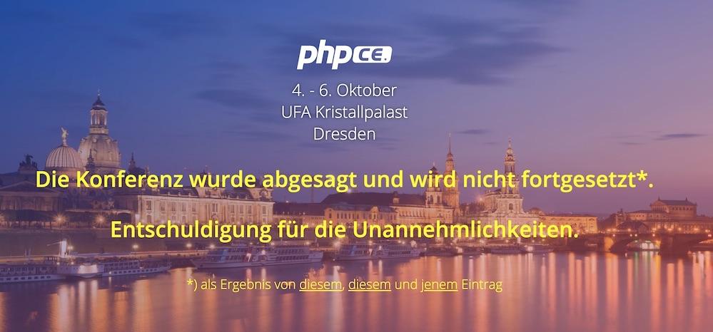phpCE Konferenz Dresden