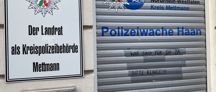 Polizei, Polizeiwache Haan, NRW