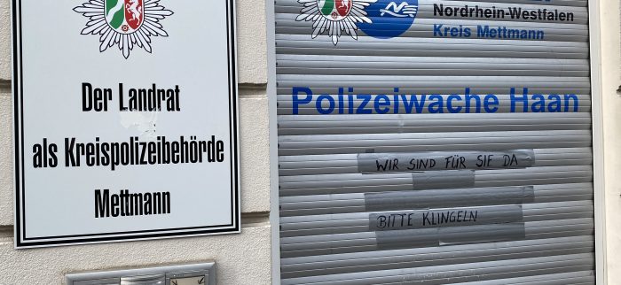 Polizei, Polizeiwache Haan, NRW