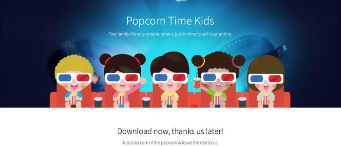 popcorn time kids