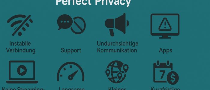 Perfect Privacy, Probleme