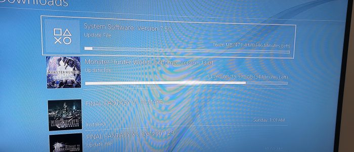 ps4 firmware update 7.50