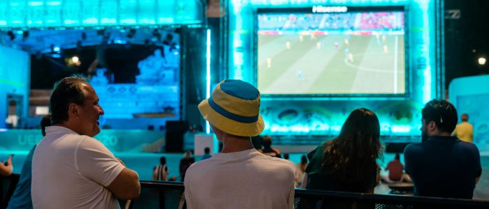 Public Viewing, Fußball