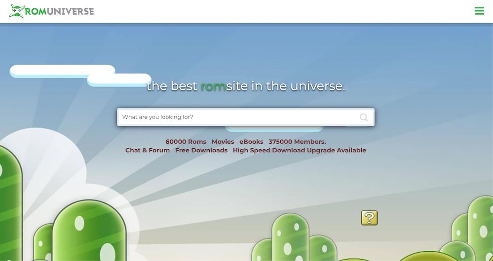 romuniverse.com Screenshot