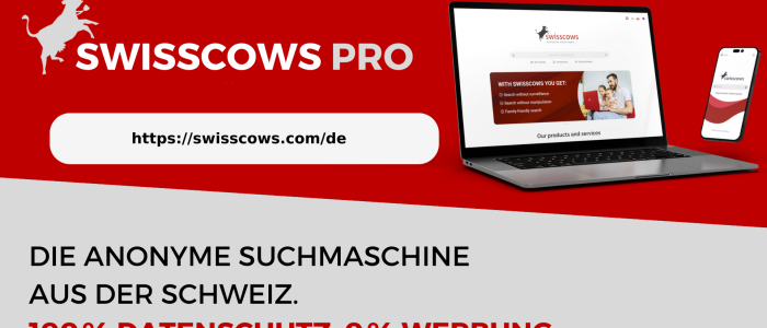 Swisscows, datenschutzfreundliche Suchmaschine