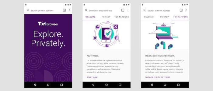 Tor Browser, Android