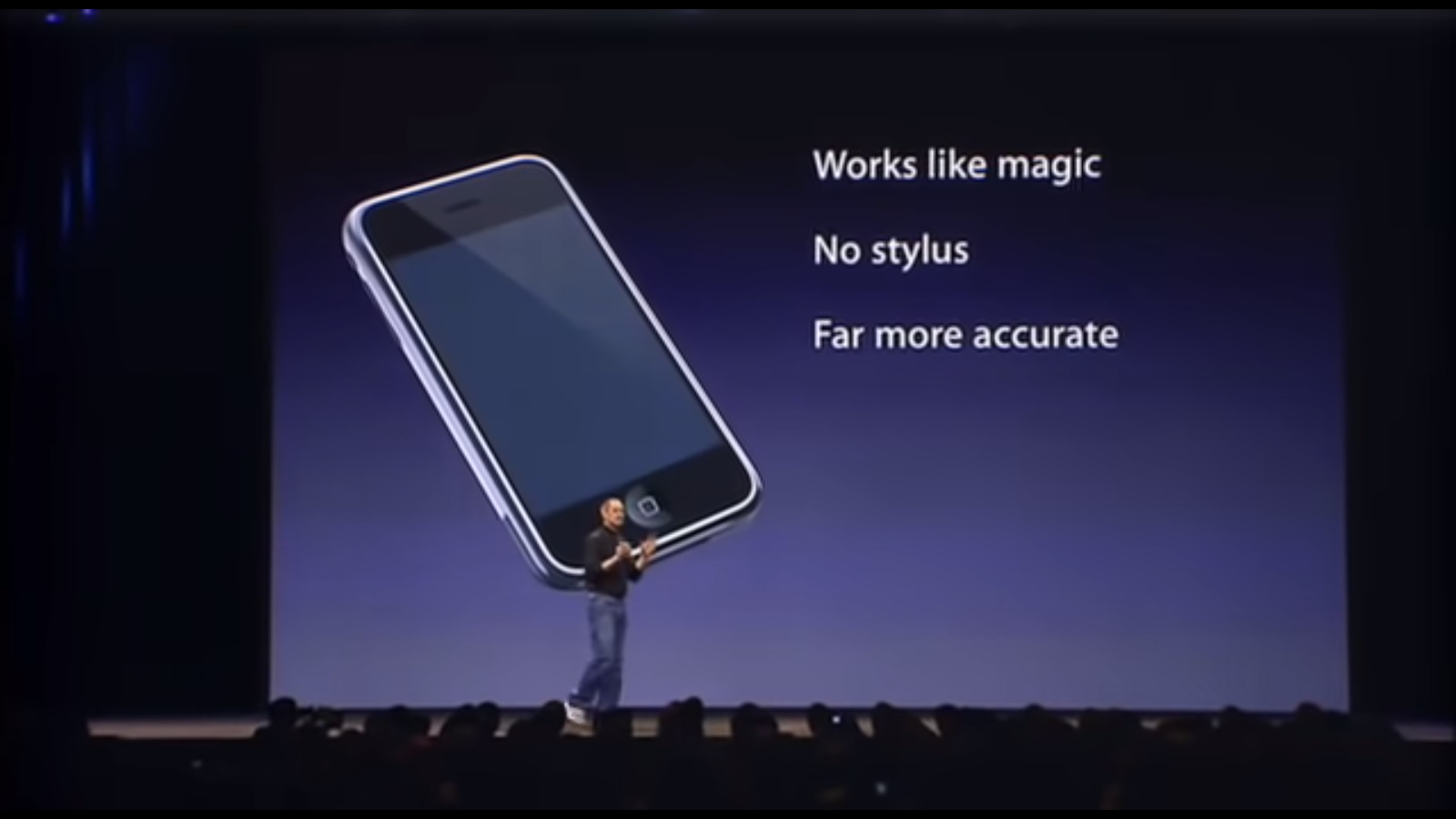 Steve Jobs stellt das erste iPhone vor
