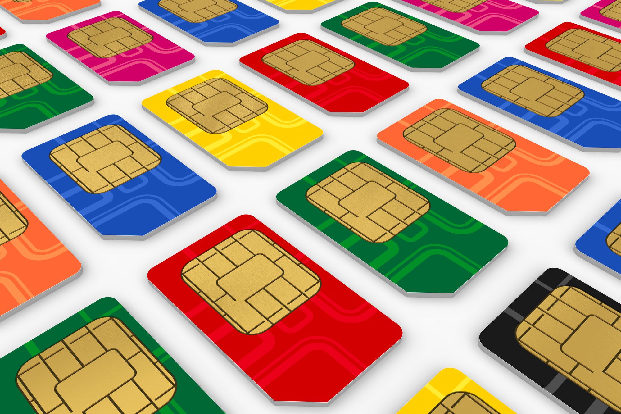 SIM Karten von Mobilfunkanbietern