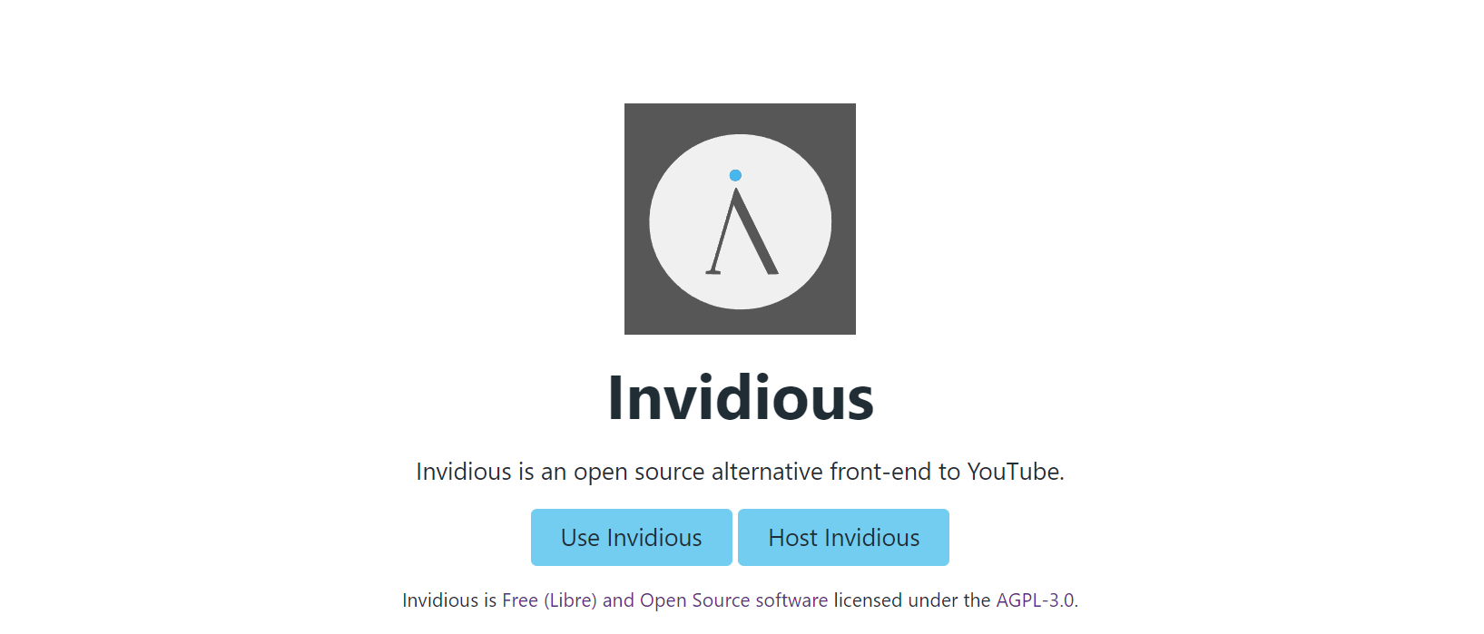 Invidious.io ist ein alternatives Open-Source-Frontend für YouTube